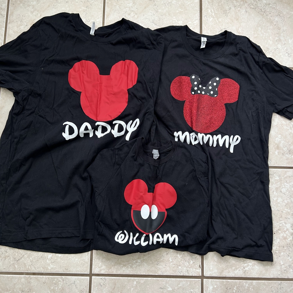 Family Matching Mickey Mouse T-Shirts